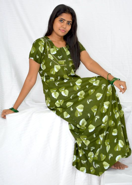 GRASSHOPPER  cotton  Floral Nighties
