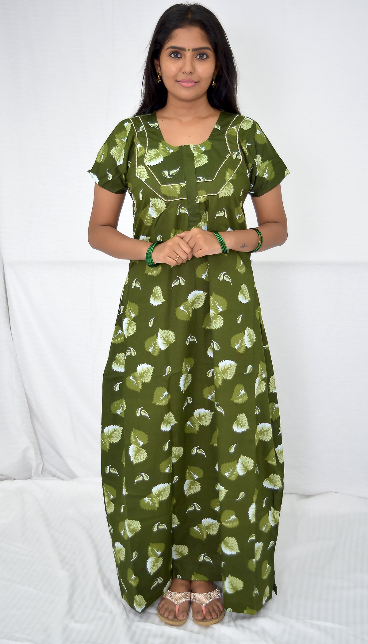 GRASSHOPPER cotton Floral Nighties