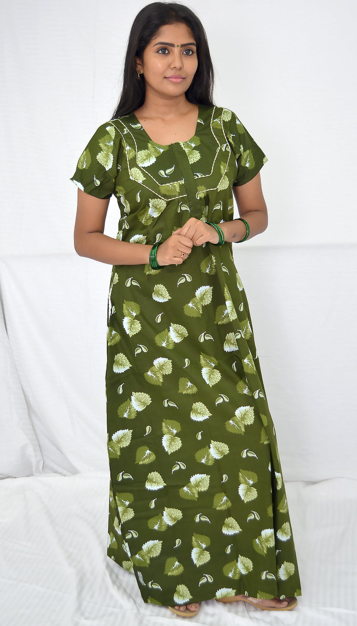 GRASSHOPPER cotton Floral Nighties