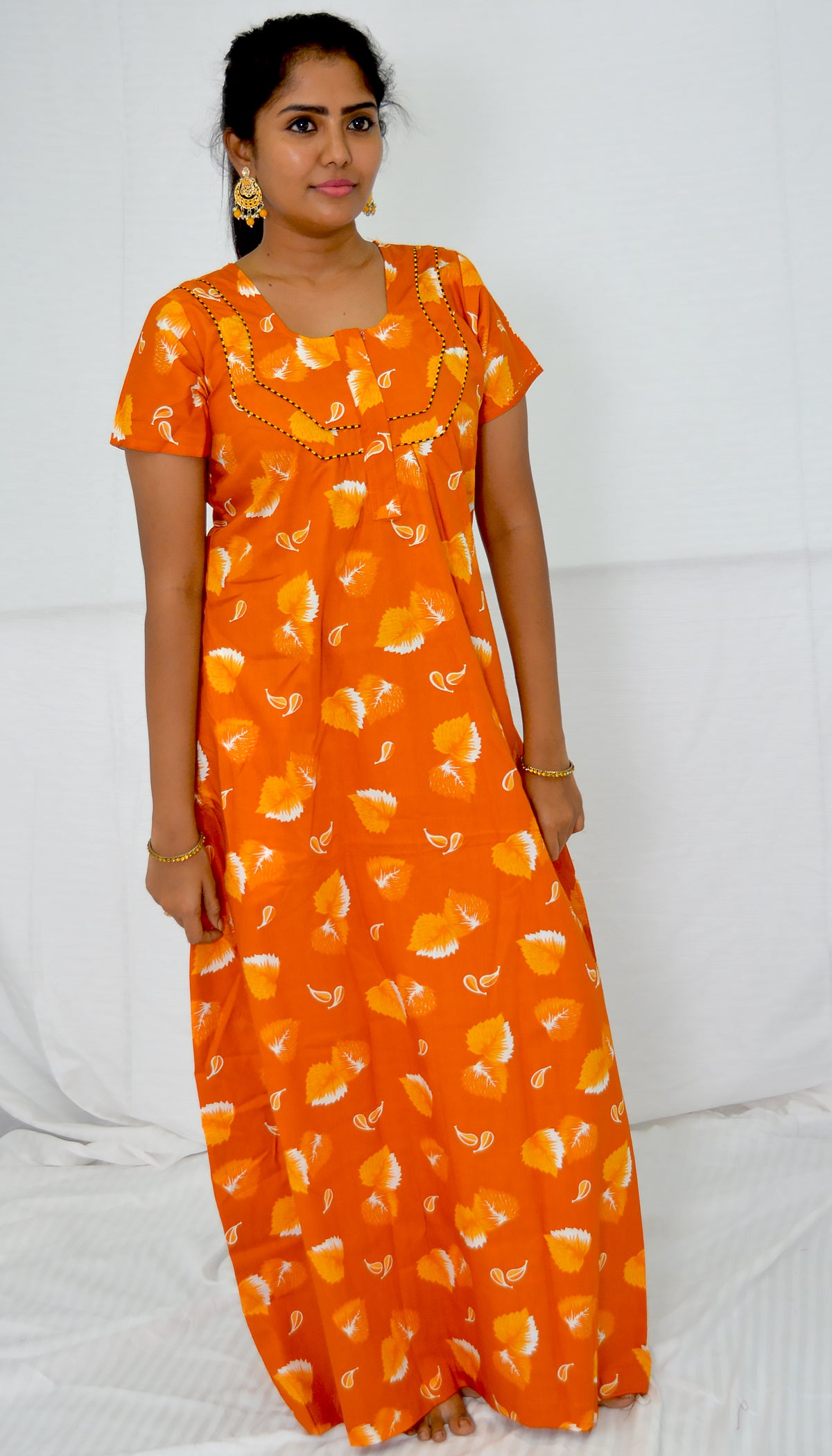 marmalade   cotton  Floral Nighties