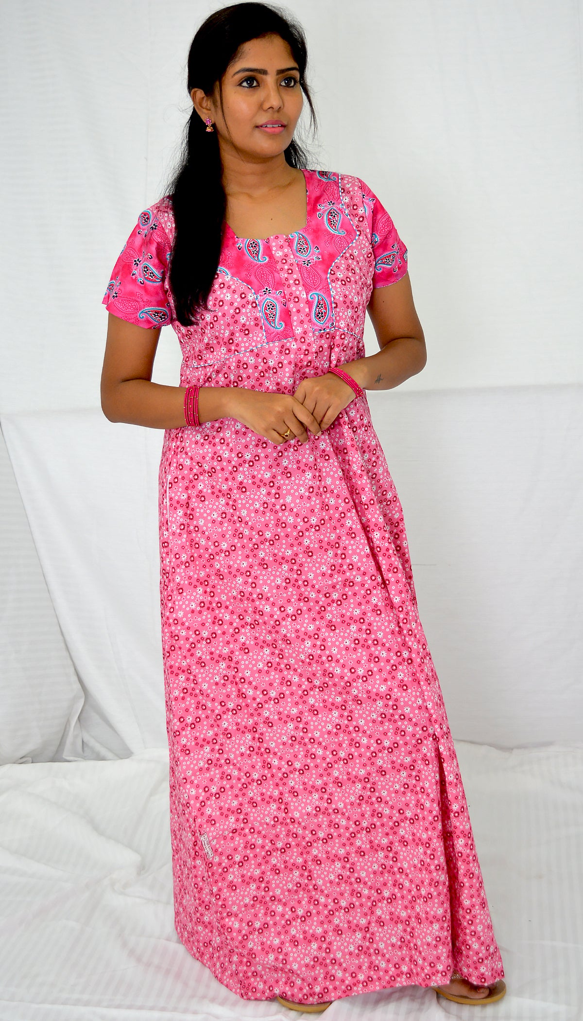 taffy pink   cotton  Nighties