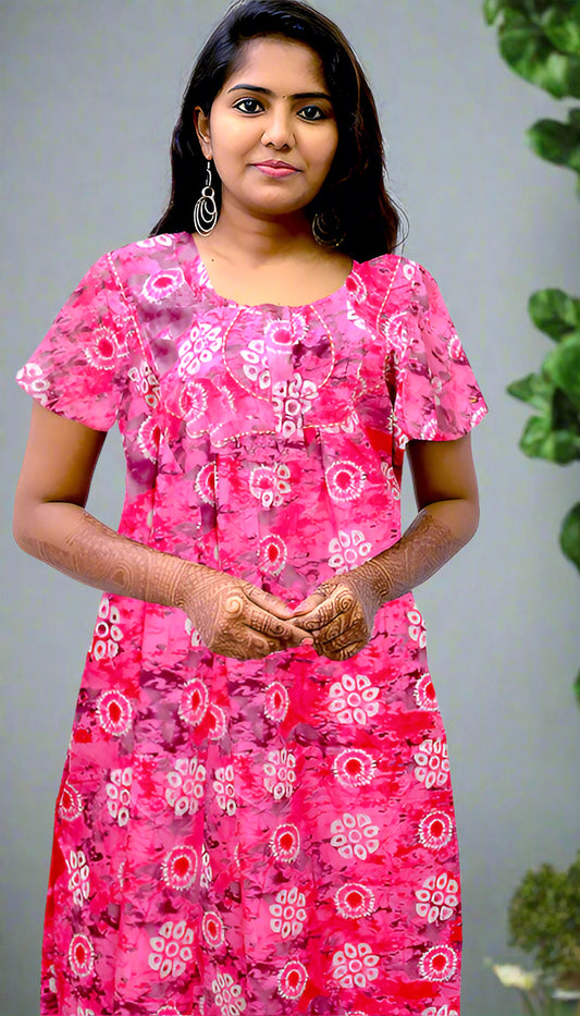 Pink Cotton Nighties