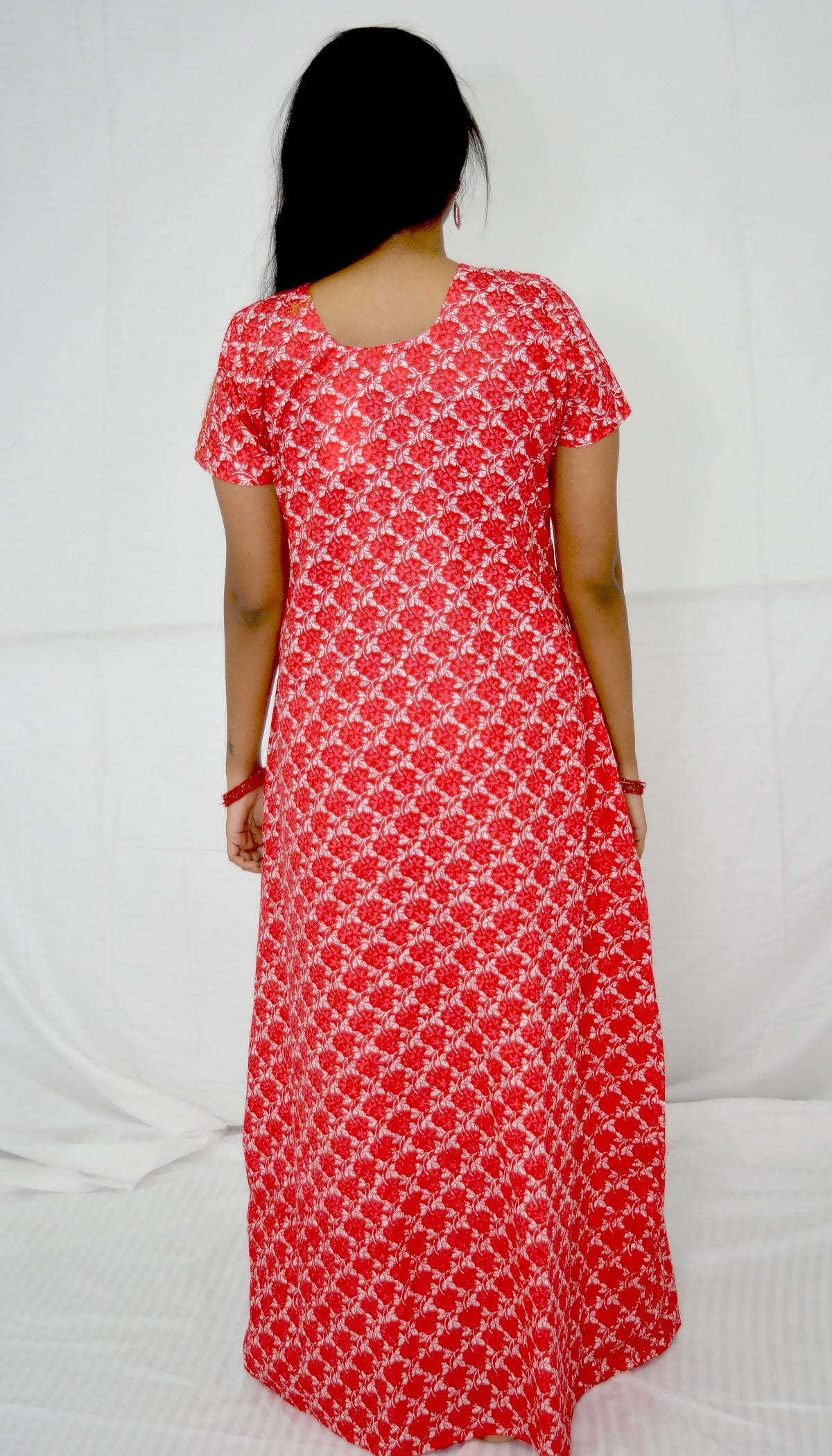 strawberry  cotton  Floral Nighties