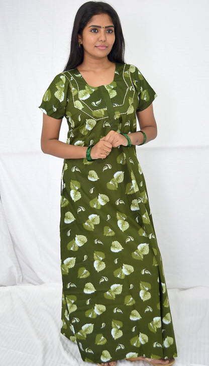GRASSHOPPER  cotton  Floral Nighties