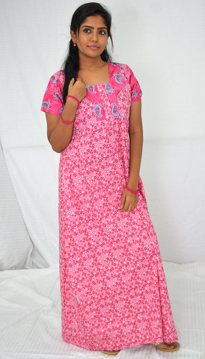 taffy pink   cotton  Nighties