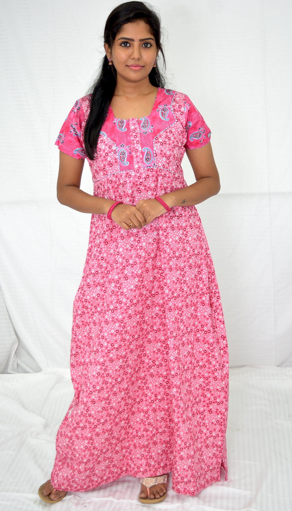 taffy pink   cotton  Nighties