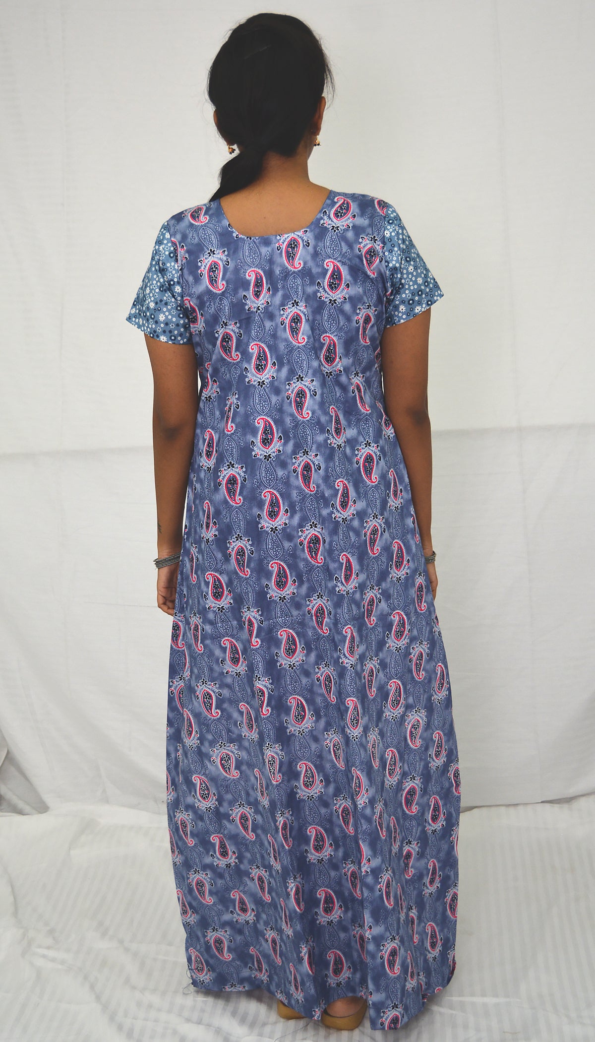 Slate light Grey  cotton  Nighties