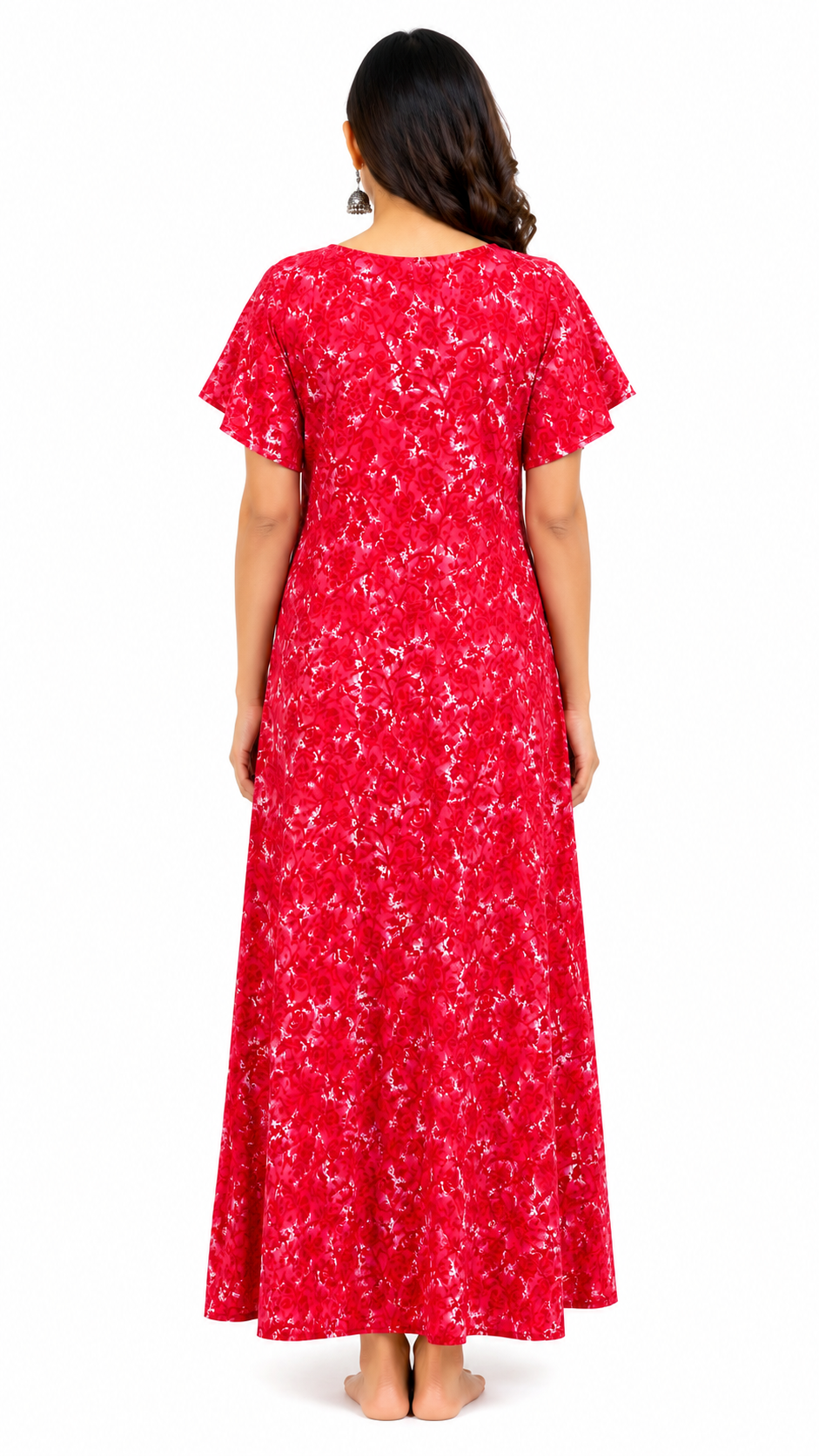 AISNIGHA Pure Cotton Pantone Nighty for Women | Soft & Comfortable Daily Wear Nightdress