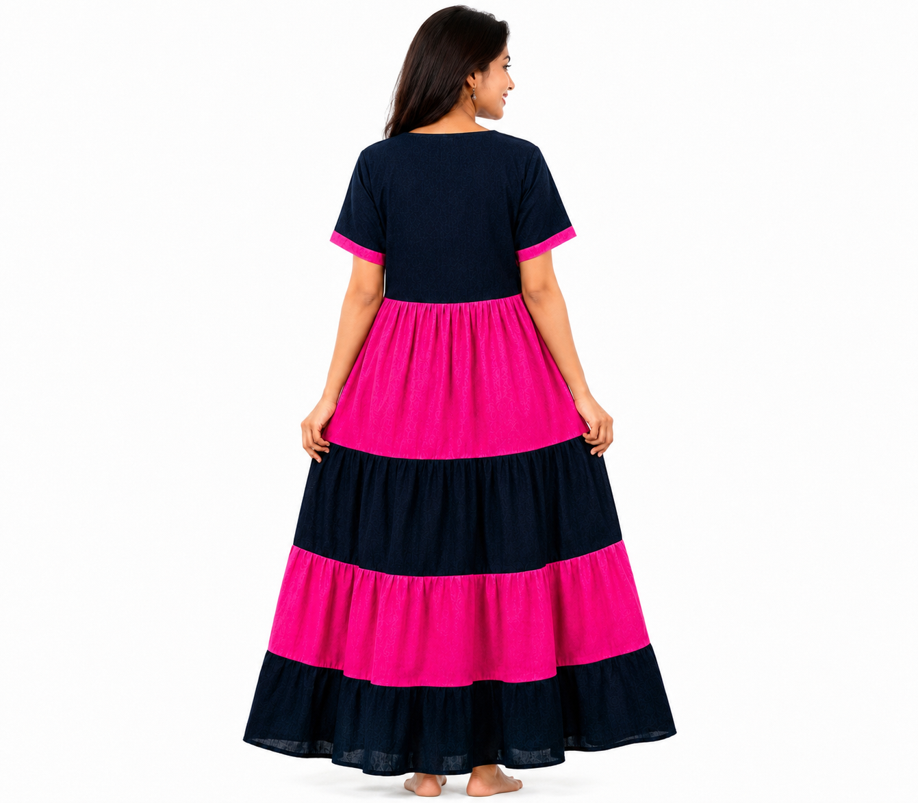 Meet the New Iconic Rose with black Frock Style