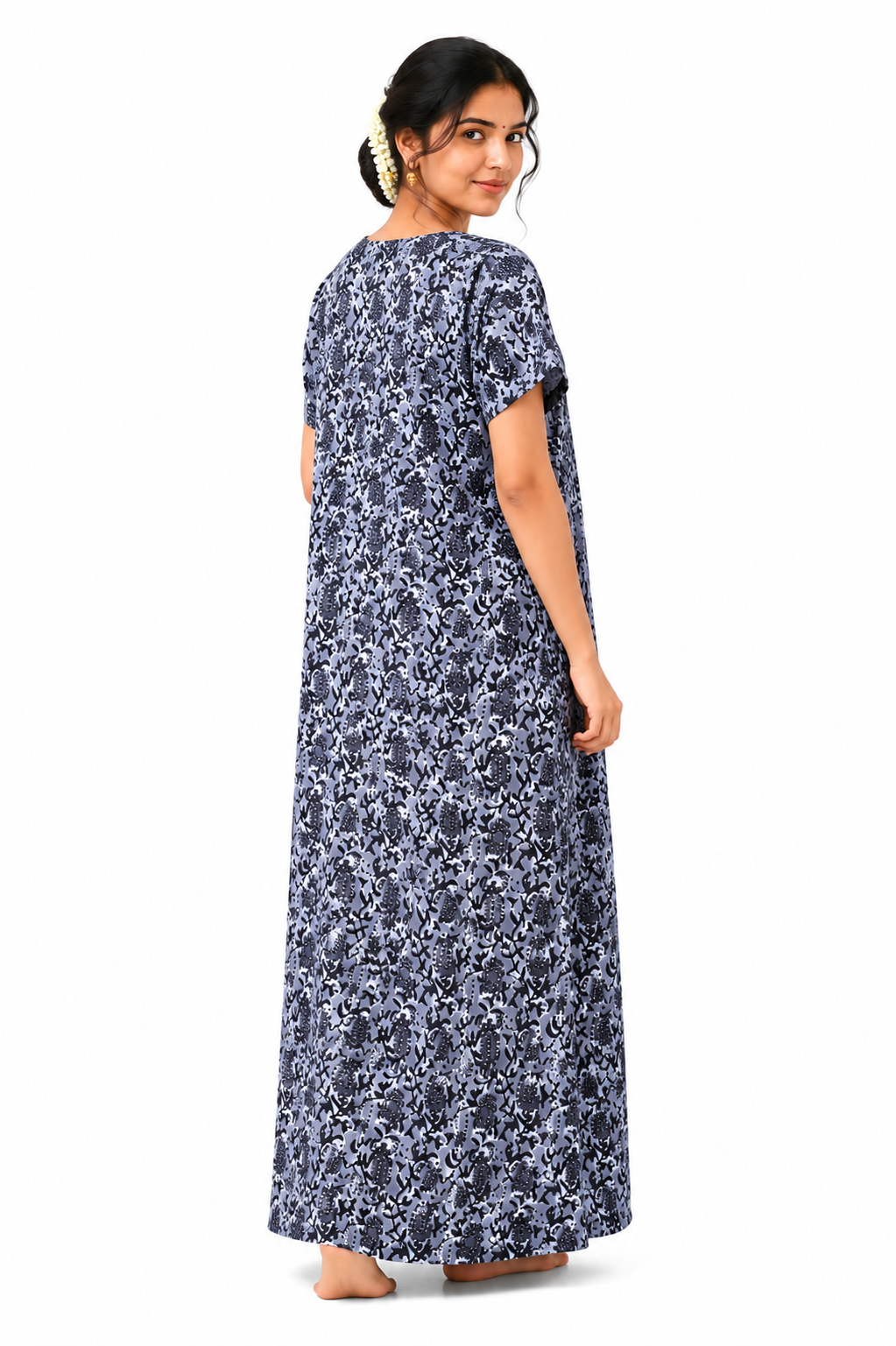 AISNIGHA's Dark Grey Pure Cotton Wear