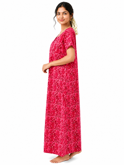 AISNIGHA's Pure Raspberry Comfortable Cotton Wear