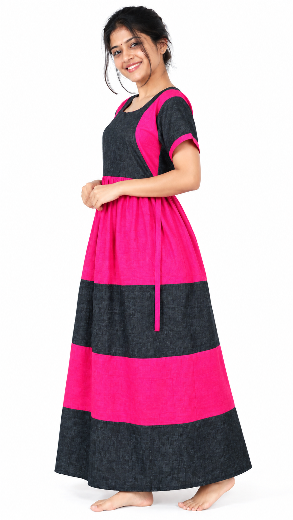 Meet the New Iconic Rose with black Frock Style