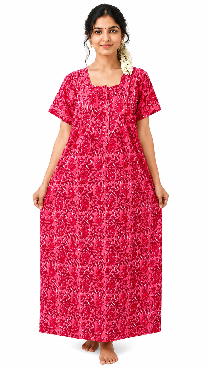 AISNIGHA's Pure Raspberry Comfortable Cotton Wear
