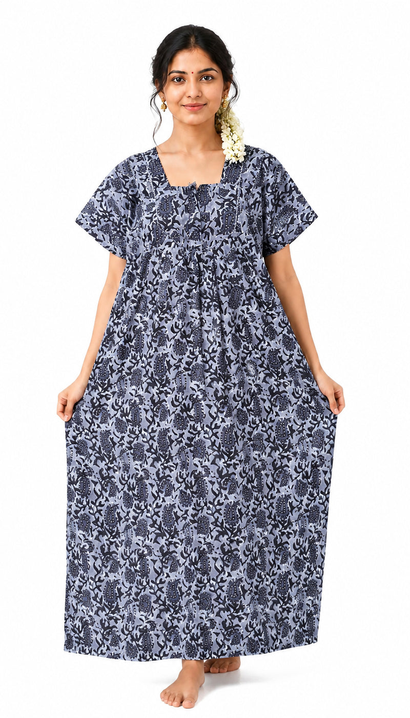 AISNIGHA's Dark Grey Pure Cotton Wear