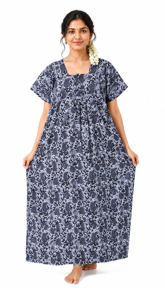 AISNIGHA's Dark Grey Pure Cotton Wear